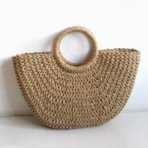 Handmade Weaving Ladies Straw Bag